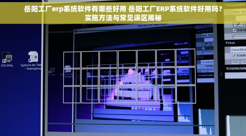 岳阳工厂erp系统软件有哪些好用 岳阳工厂ERP系统软件好用吗？实施方法与常见误区揭秘
