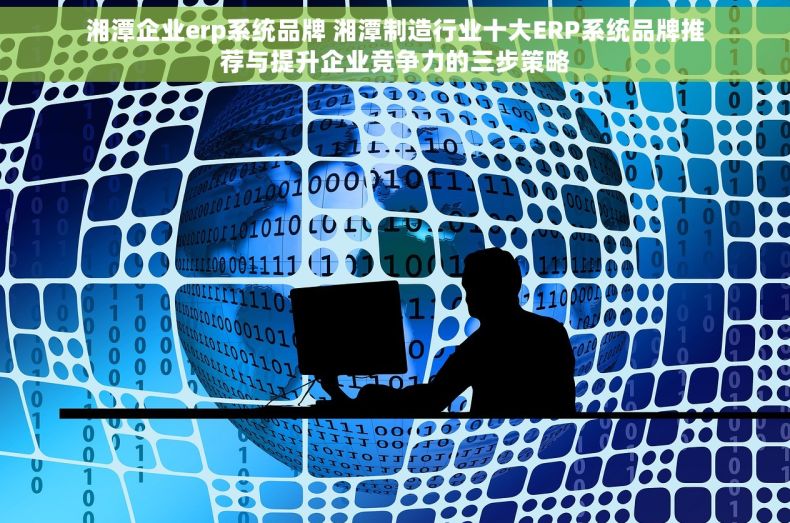 湘潭企业erp系统品牌 湘潭制造行业十大ERP系统品牌推荐与提升企业竞争力的三步策略