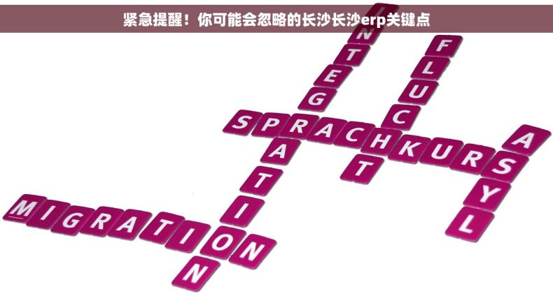 紧急提醒！你可能会忽略的长沙长沙erp关键点