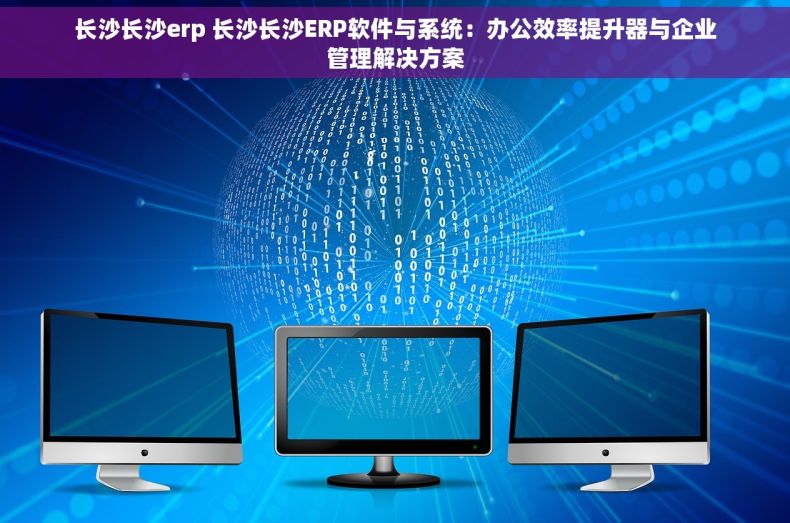 长沙长沙erp 长沙长沙ERP软件与系统：办公效率提升器与企业管理解决方案