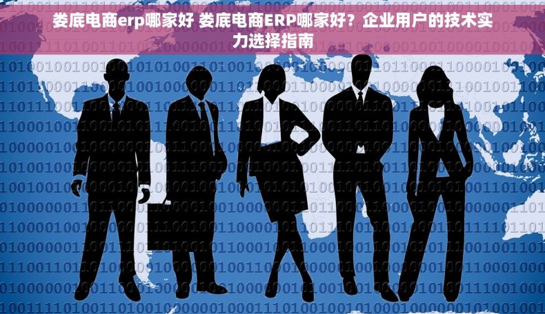 娄底电商erp哪家好 娄底电商ERP哪家好？企业用户的技术实力选择指南
