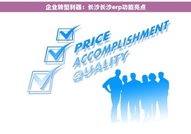 企业转型利器：长沙长沙erp功能亮点