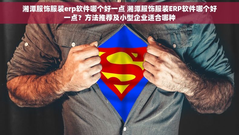湘潭服饰服装erp软件哪个好一点 湘潭服饰服装ERP软件哪个好一点？方法推荐及小型企业适合哪种