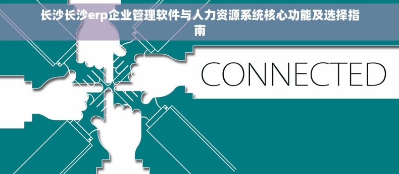长沙长沙erp企业管理软件与人力资源系统核心功能及选择指南
