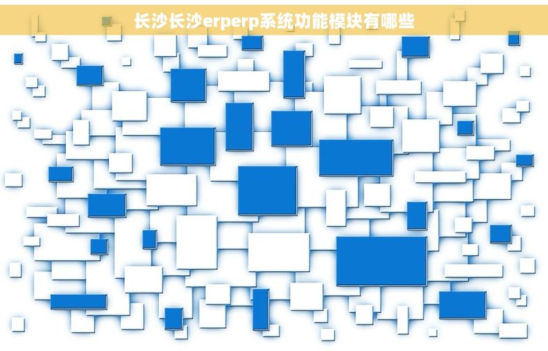 长沙长沙erperp系统功能模块有哪些
