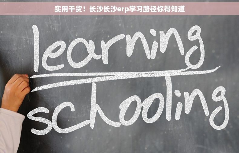 实用干货！长沙长沙erp学习路径你得知道