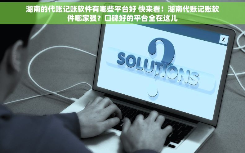 湖南的代账记账软件有哪些平台好 快来看！湖南代账记账软件哪家强？口碑好的平台全在这儿