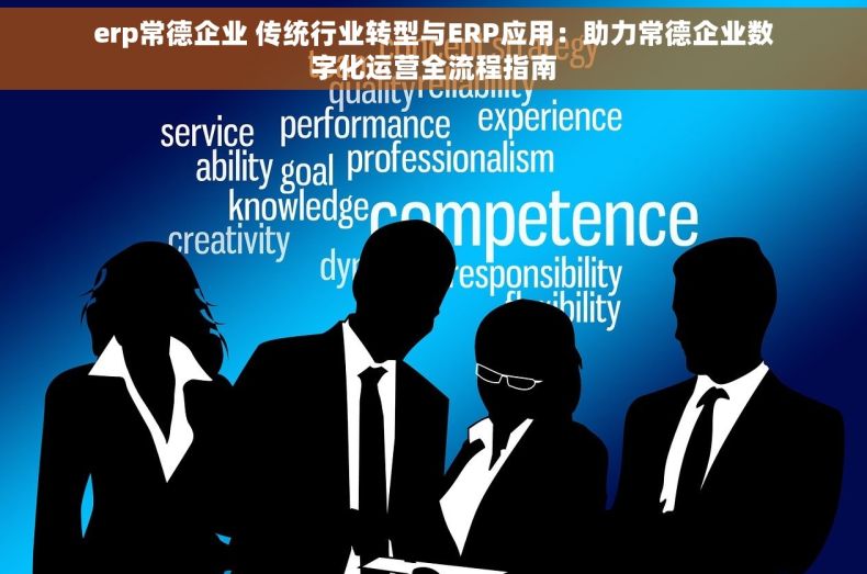 erp常德企业 传统行业转型与ERP应用：助力常德企业数字化运营全流程指南