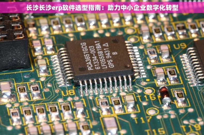 长沙长沙erp软件选型指南：助力中小企业数字化转型