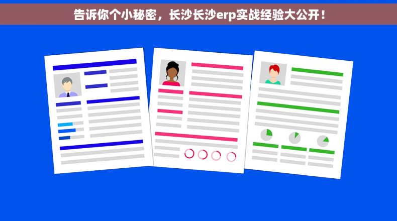 告诉你个小秘密，长沙长沙erp实战经验大公开！
