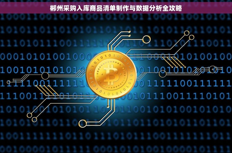 郴州采购入库商品清单制作与数据分析全攻略