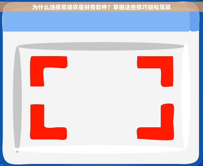 为什么选择常德农垦财务软件？掌握这些技巧轻松驾驭