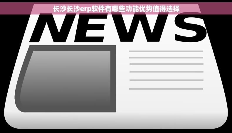 长沙长沙erp软件有哪些功能优势值得选择