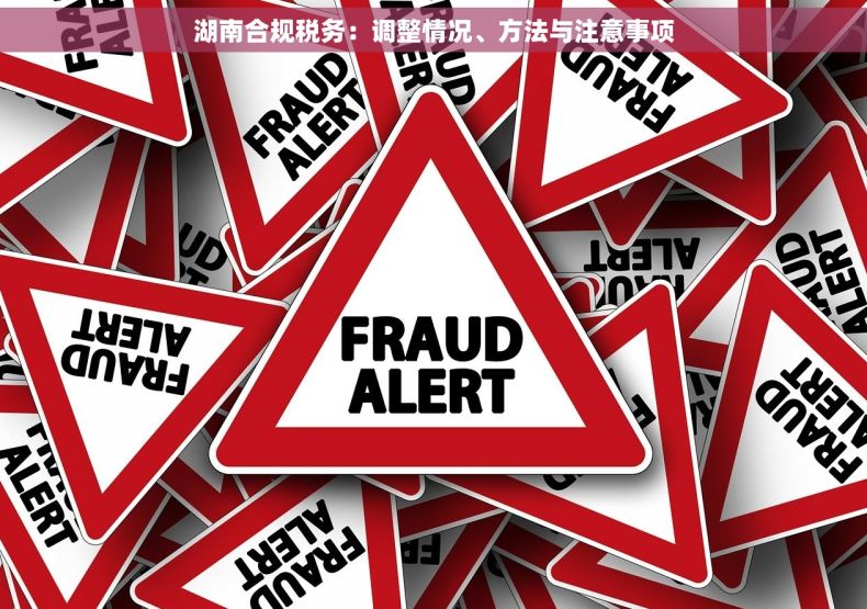 湖南合规税务：调整情况、方法与注意事项