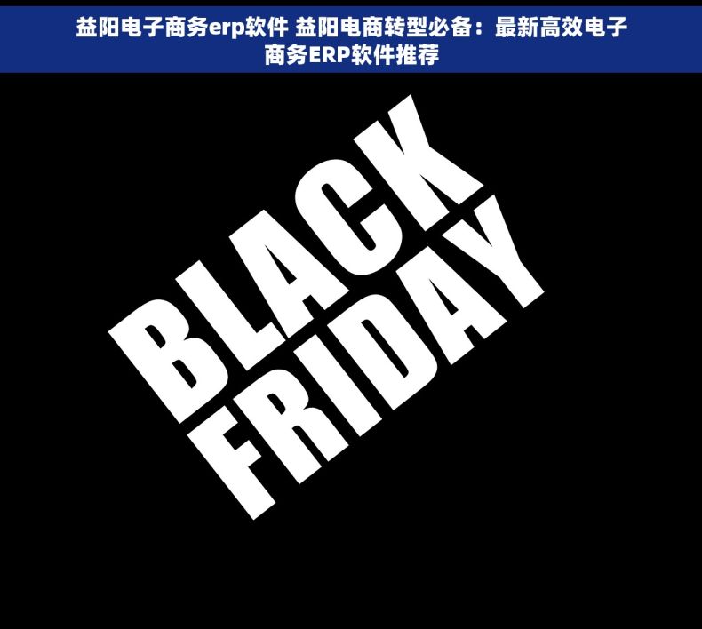 益阳电子商务erp软件 益阳电商转型必备：最新高效电子商务ERP软件推荐
