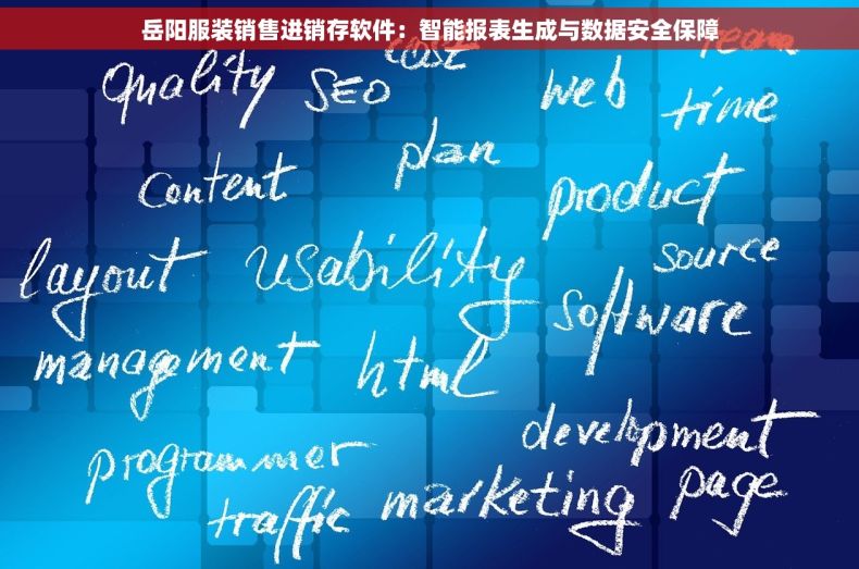 岳阳服装销售进销存软件：智能报表生成与数据安全保障
