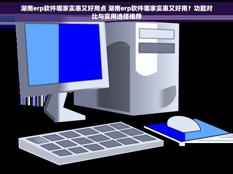 湖南erp软件哪家实惠又好用点 湖南erp软件哪家实惠又好用？功能对比与实用选择推荐