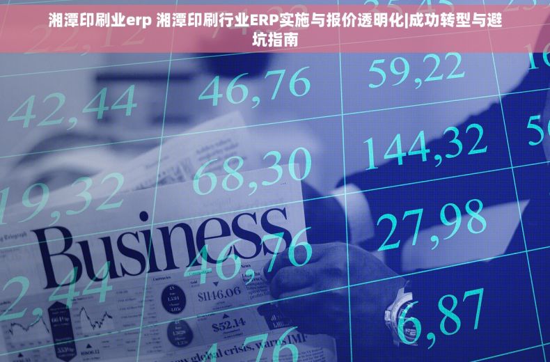 湘潭印刷业erp 湘潭印刷行业ERP实施与报价透明化|成功转型与避坑指南