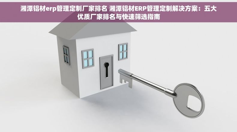 湘潭铝材erp管理定制厂家排名 湘潭铝材ERP管理定制解决方案：五大优质厂家排名与快速筛选指南