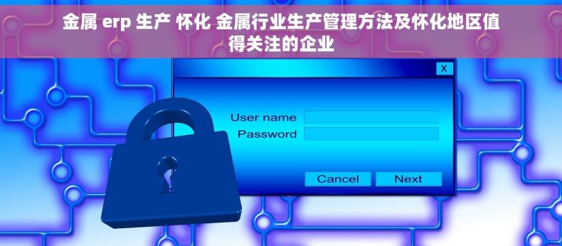 金属 erp 生产 怀化 金属行业生产管理方法及怀化地区值得关注的企业