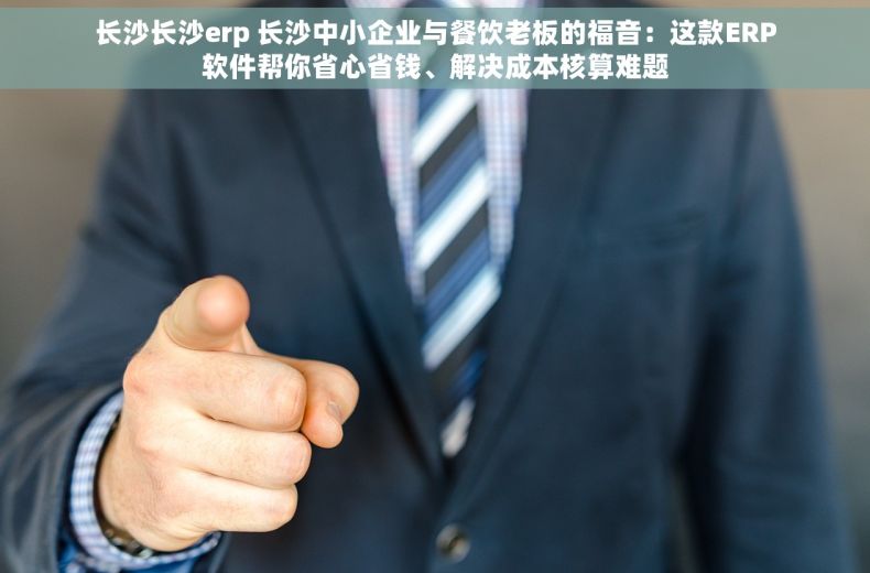 长沙长沙erp 长沙中小企业与餐饮老板的福音：这款ERP软件帮你省心省钱、解决成本核算难题