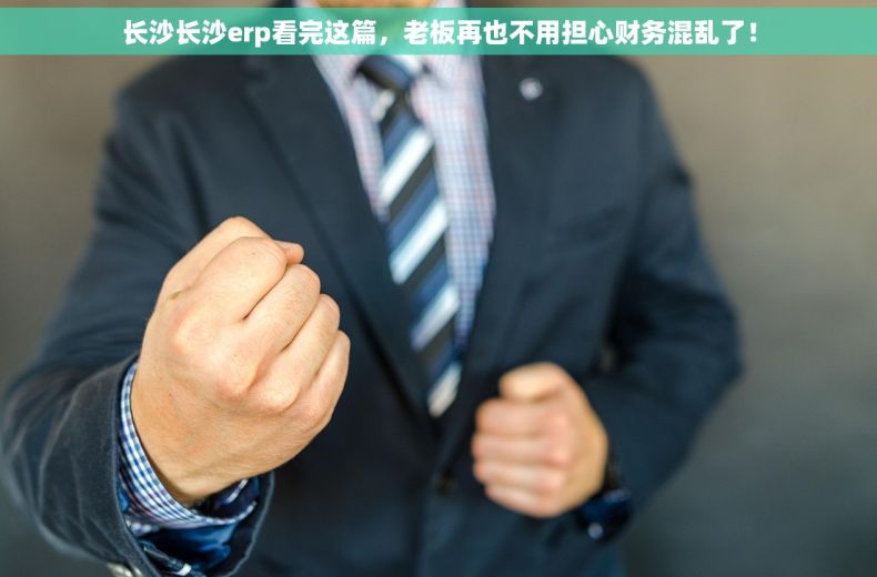 长沙长沙erp看完这篇，老板再也不用担心财务混乱了！