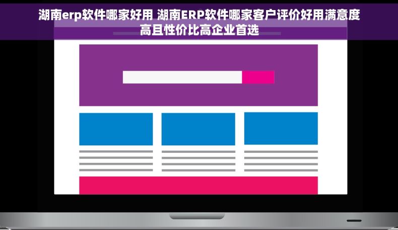 湖南erp软件哪家好用 湖南ERP软件哪家客户评价好用满意度高且性价比高企业首选