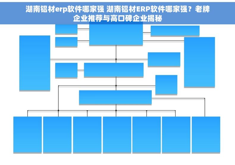 湖南铝材erp软件哪家强 湖南铝材ERP软件哪家强？老牌企业推荐与高口碑企业揭秘