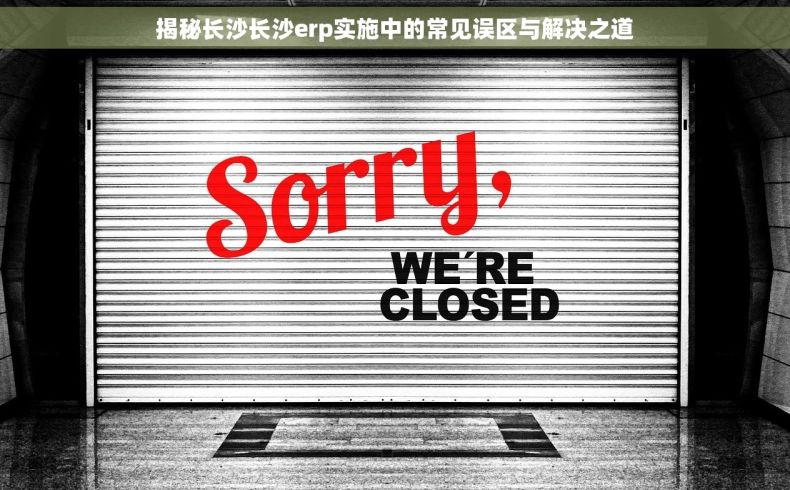 揭秘长沙长沙erp实施中的常见误区与解决之道