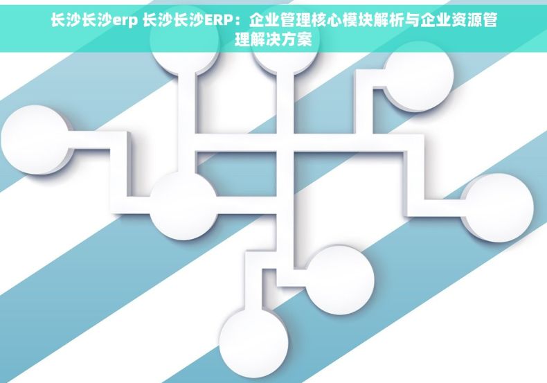长沙长沙erp 长沙长沙ERP：企业管理核心模块解析与企业资源管理解决方案