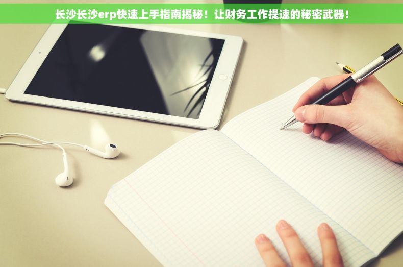 长沙长沙erp快速上手指南揭秘！让财务工作提速的秘密武器！