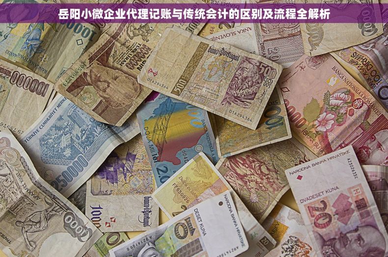 岳阳小微企业代理记账与传统会计的区别及流程全解析