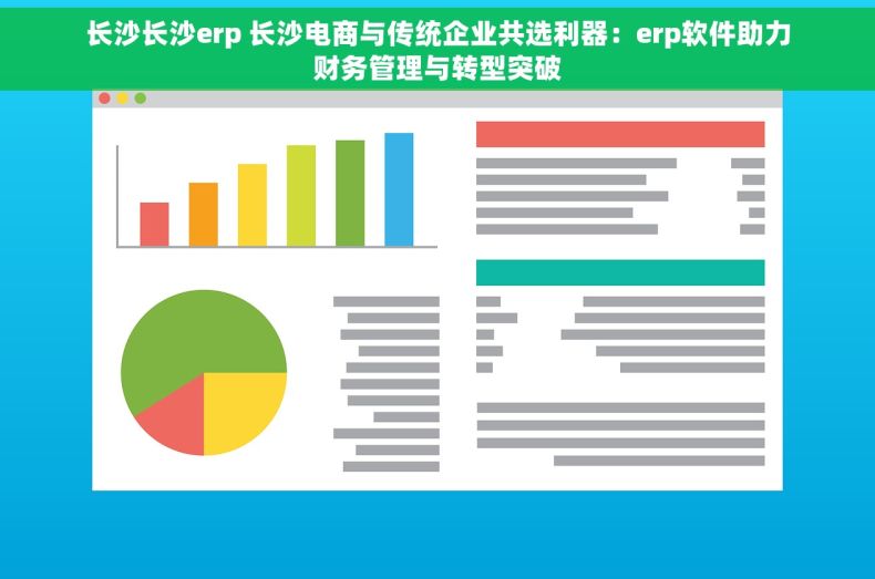 长沙长沙erp 长沙电商与传统企业共选利器：erp软件助力财务管理与转型突破