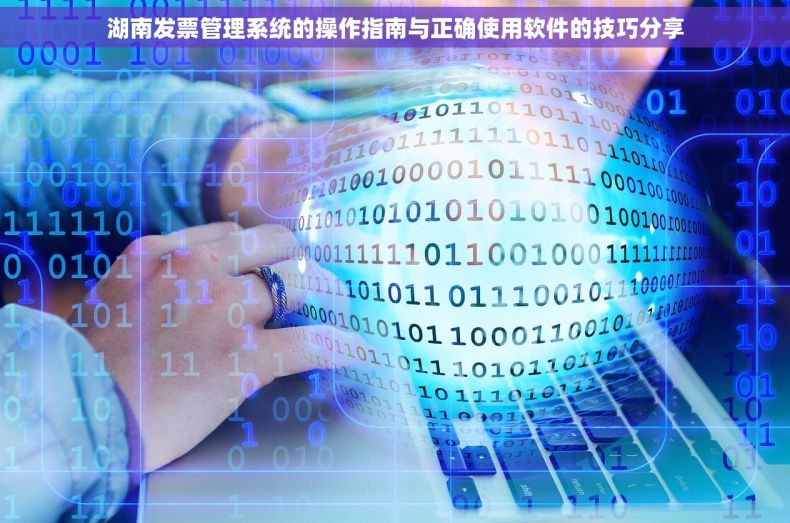湖南发票管理系统的操作指南与正确使用软件的技巧分享