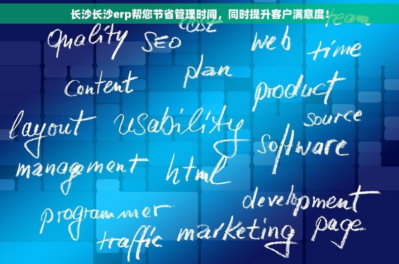 长沙长沙erp帮您节省管理时间，同时提升客户满意度！