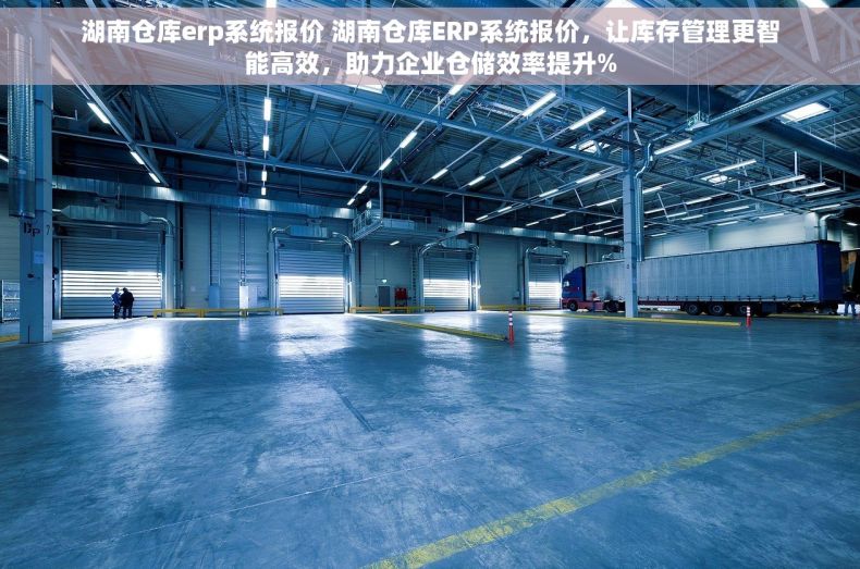 湖南仓库erp系统报价 湖南仓库ERP系统报价，让库存管理更智能高效，助力企业仓储效率提升%