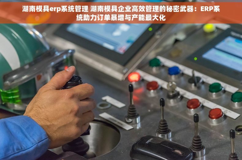 湖南模具erp系统管理 湖南模具企业高效管理的秘密武器：ERP系统助力订单暴增与产能最大化