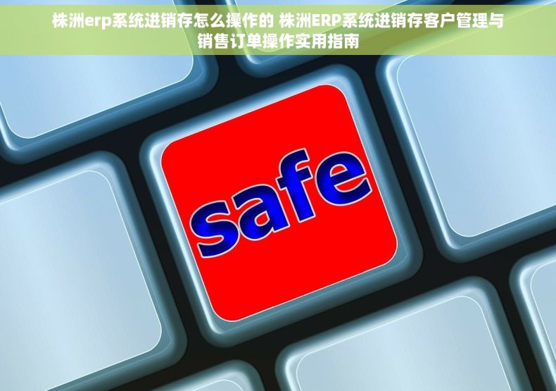 株洲erp系统进销存怎么操作的 株洲ERP系统进销存客户管理与销售订单操作实用指南