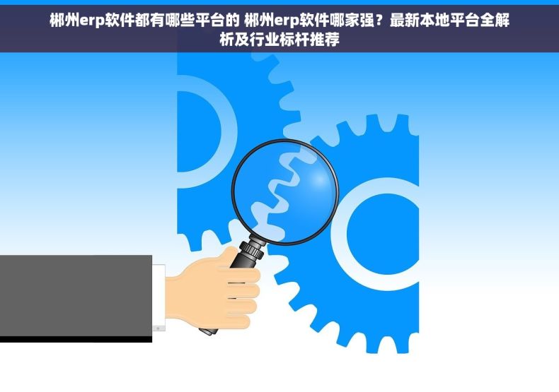 郴州erp软件都有哪些平台的 郴州erp软件哪家强？最新本地平台全解析及行业标杆推荐