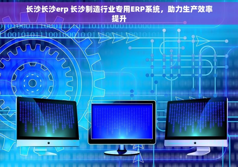 长沙长沙erp 长沙制造行业专用ERP系统，助力生产效率提升