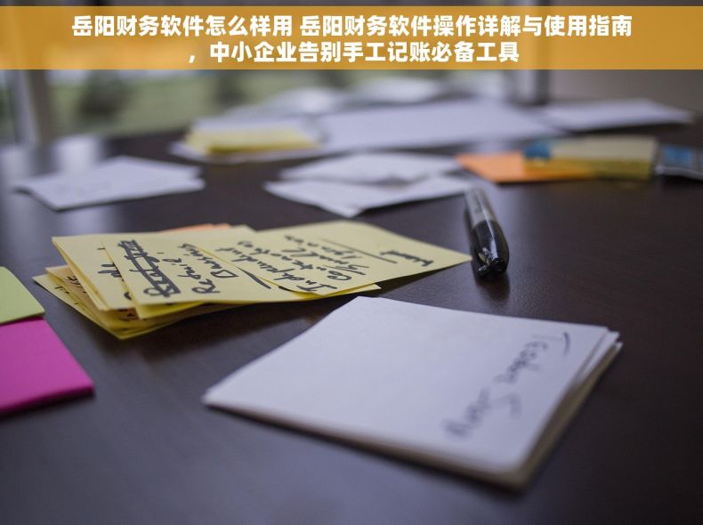 岳阳财务软件怎么样用 岳阳财务软件操作详解与使用指南，中小企业告别手工记账必备工具