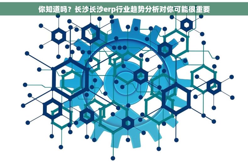 你知道吗？长沙长沙erp行业趋势分析对你可能很重要