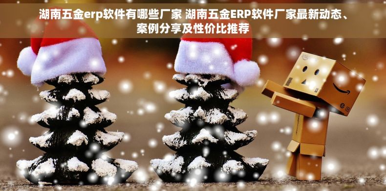 湖南五金erp软件有哪些厂家 湖南五金ERP软件厂家最新动态、案例分享及性价比推荐