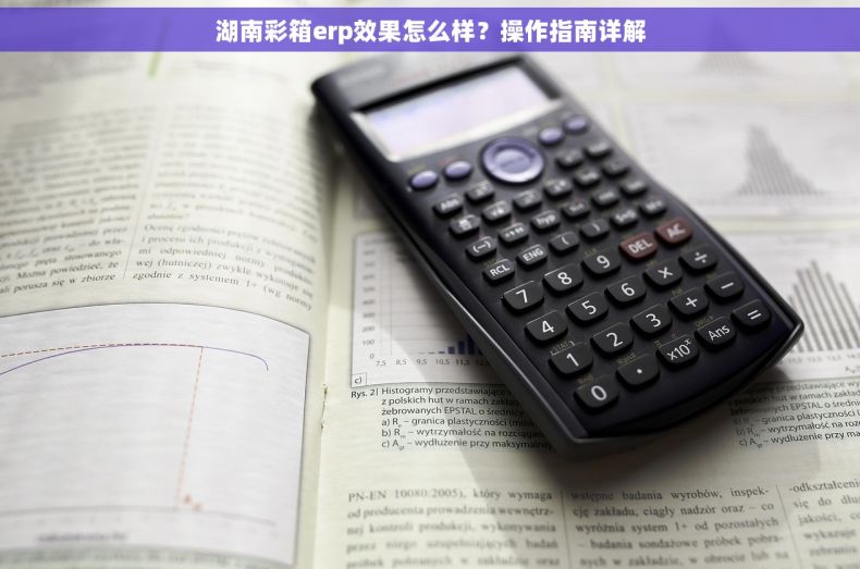 湖南彩箱erp效果怎么样？操作指南详解