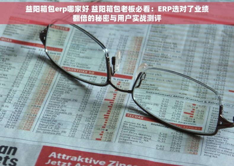 益阳箱包erp哪家好 益阳箱包老板必看：ERP选对了业绩翻倍的秘密与用户实战测评
