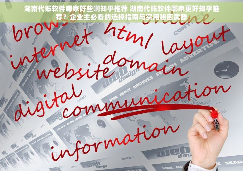 湖南代账软件哪家好些啊知乎推荐 湖南代账软件哪家更好知乎推荐？企业主必看的选择指南与实用秘密武器