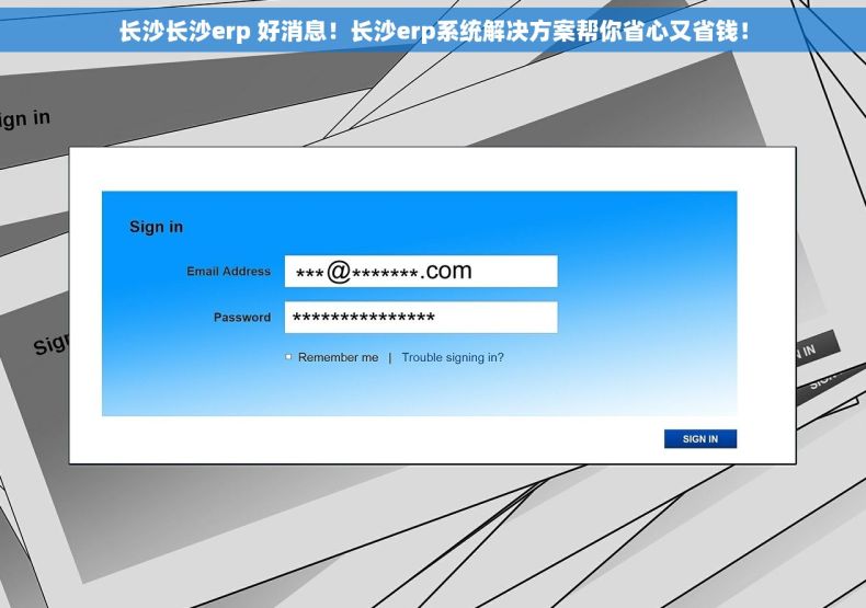 长沙长沙erp 好消息！长沙erp系统解决方案帮你省心又省钱！