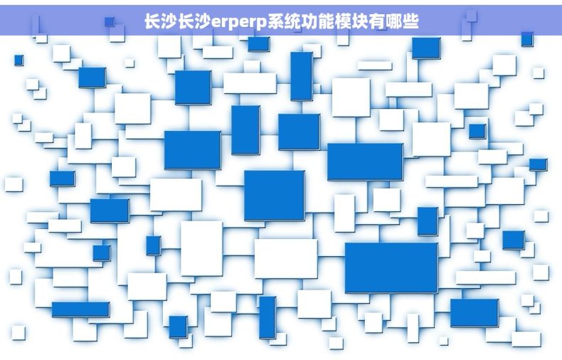 长沙长沙erperp系统功能模块有哪些