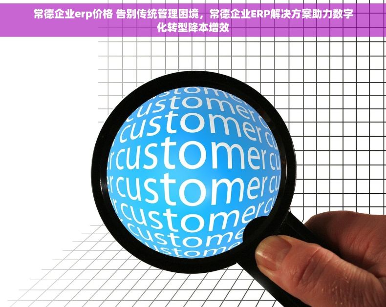常德企业erp价格 告别传统管理困境，常德企业ERP解决方案助力数字化转型降本增效