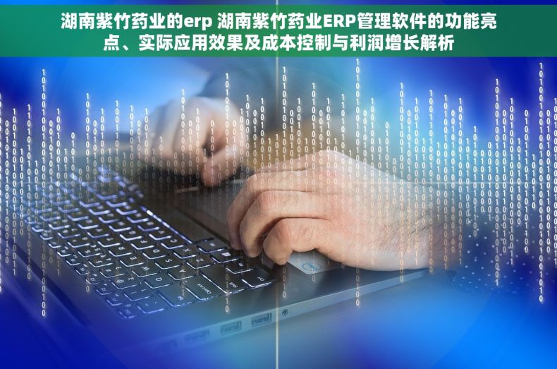 湖南紫竹药业的erp 湖南紫竹药业ERP管理软件的功能亮点、实际应用效果及成本控制与利润增长解析